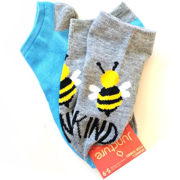 BEE KIND & Blue Socks - Picture 3 of 4